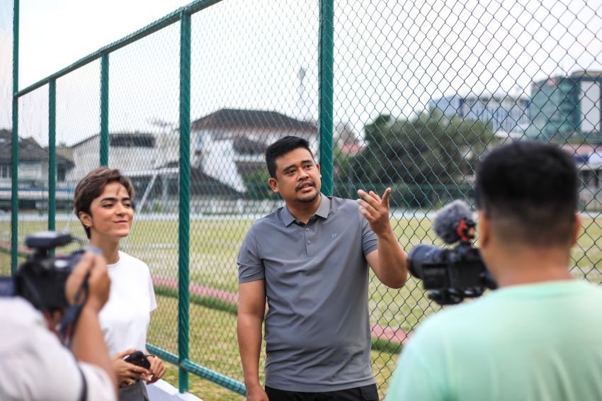 Fasilitas Telah Rampung, Warga Medan Sudah Bisa Beraktivitas di Kebun Bunga