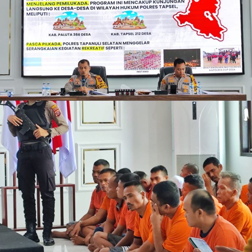 Refleksi Akhir Tahun Polres Tapanuli Selatan, Kapolres Tapsel AKBP Yasir Ahmadi Paparkan Transparansi dan Perang Melawan Narkoba