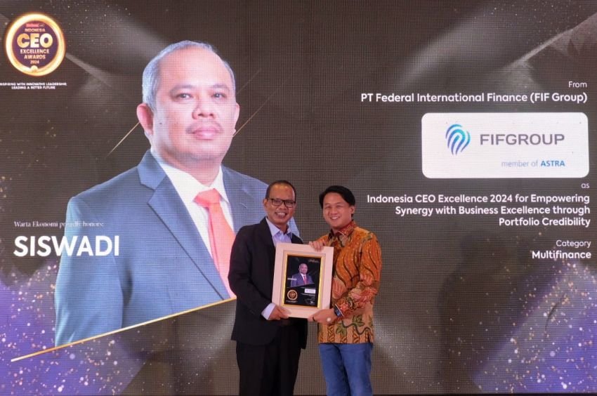 FIFGROUP Raih Penghargaan Indonesia CEO Excellence Awards 2024