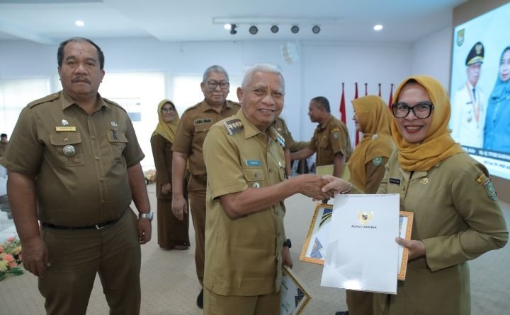 Bupati Asahan Pimpin Rapat Koordinasi Pemerintahan Di Lingkungan Pemkab Asahan