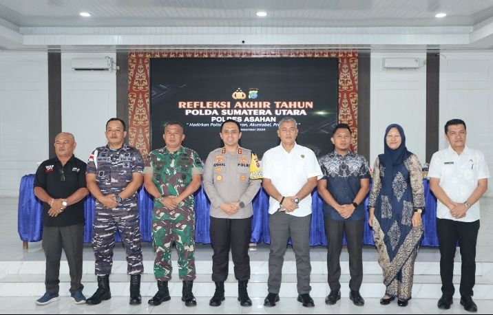 Polres Asahan Lakukan Press Release Penanganan Kasus