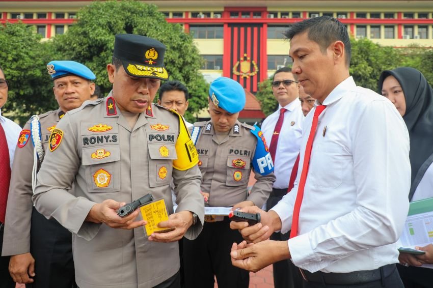 Polda Sumut dan Polres Jajaran Lakukan Pemeriksaan Senpi Serentak, Perkuat Pencegahan Penyalahgunaan