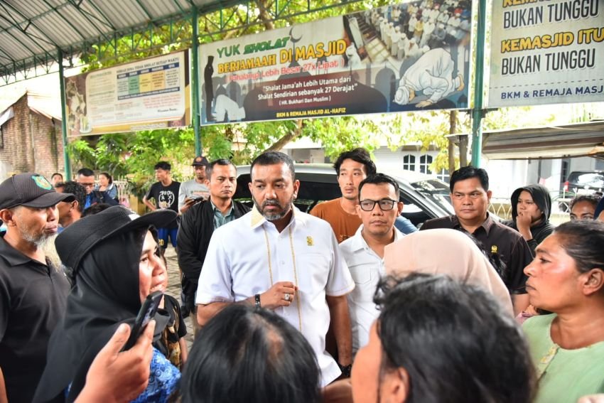 Merasa Prihatin, Komisi 4 DPRD Medan Kunjungi Wilayah yang Terdampak Banjir