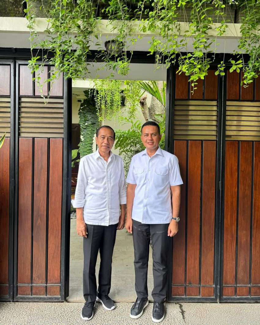 Dr H Musa Rajekshah Silaturahmi dengan Presiden ke 7  H Joko Widodo