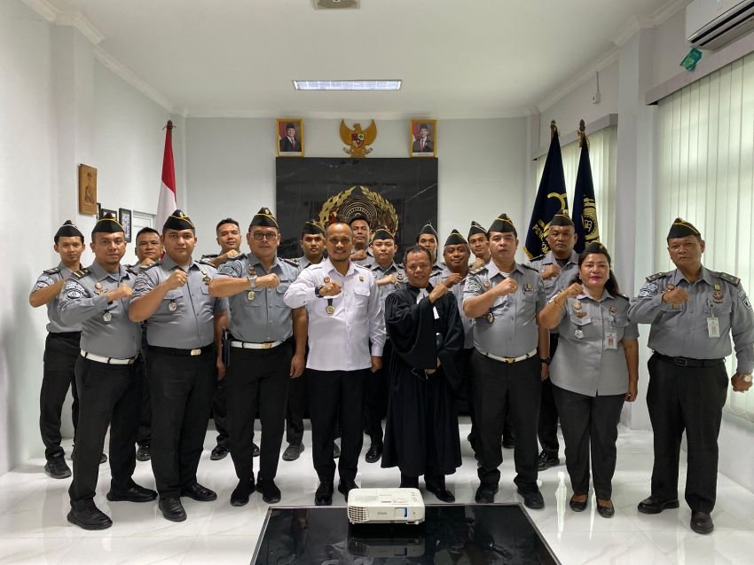 Resmi Dilantik, Kalapas Lubuk Pakam Kini Menjadi Kabid Pembimbingan