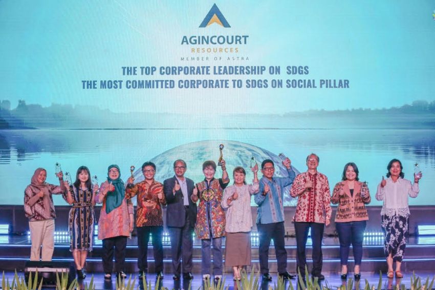 PT Agincourt Resources Raih Penghargaan Tertinggi untuk Kontribusinya dalam Pemberdayaan Masyarakat dan Pembangunan Berkelanjutan