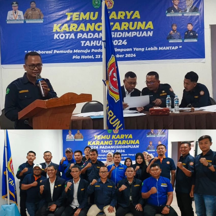 Resmi Terpilih Secara Aklamasi, Eflyn Anggara Harahap, Amd.Kom Siap Mengangkat Karang Taruna dari Desa ke Kota