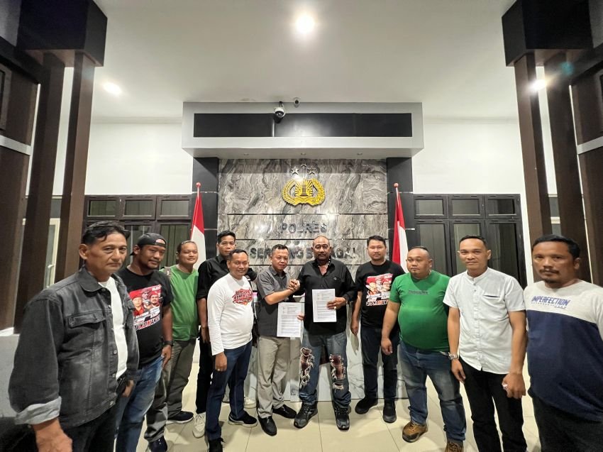 GRIB dan PP Berdamai, Kasus Kesalahpahaman Diselesaikan di Polres Sergai