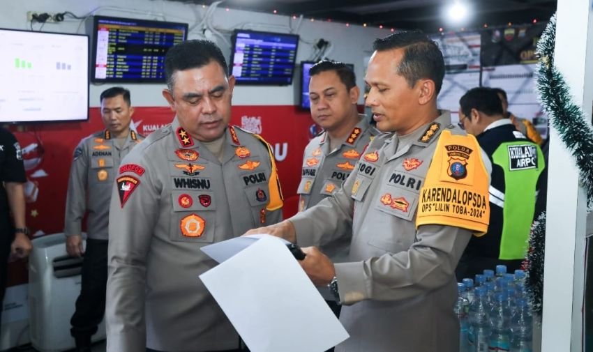 Operasi Lilin 2024: Kapolda Sumut Pastikan Keamanan Bandara Kualanamu dan Jalur Transportasi