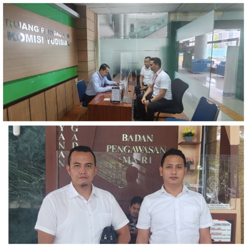 Komisi Yudisial RI dan Badan Pengawasan Mahkamah Agung RI Jakarta Akan Tindaklanjut Laporan Pelanggaran Kode Etik Ketua PN Pematang Siantar