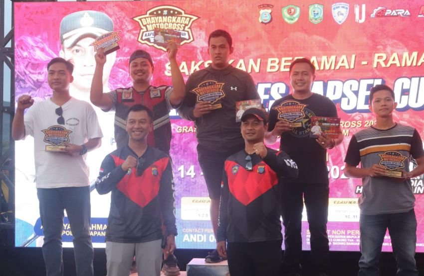 Sosok Personel Polres Tapsel, Brigadir Agus Amanda Putra, Juara 1 Motorcros Kapolres Cup: Sejak SMP Sudah Menyukai Balapan