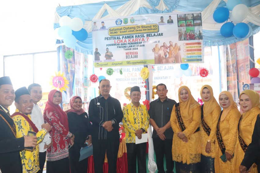 Pj Bupati Paluta Buka Lokakarya 7 Guru Penggerak, Patuan Rahmat Syukur : Komitmen Tingkatkan Kualitas Pendidikan