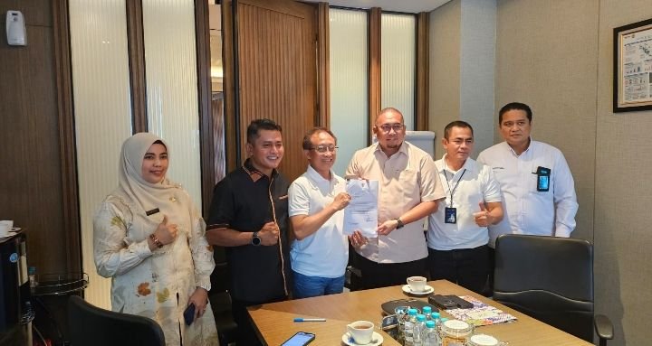 Gercep Wabup Solok, Jon Firman Pandu Bersama Andre Rosiade Bahas Blankspot dengan Dirut Telkomsel