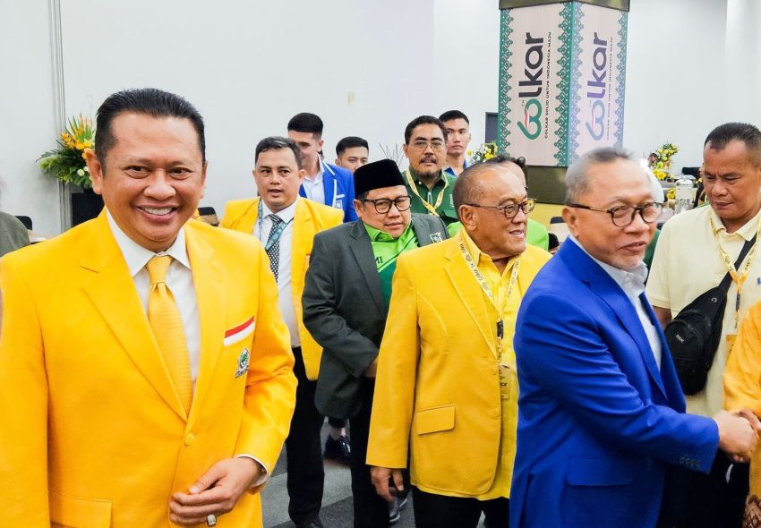 Hadiri Puncak Perayaan HUT Partai Golkar, Bamsoet Apresiasi Presiden Prabowo Mendukung Perubahan Sistem Demokrasi Langsung di Indonesia