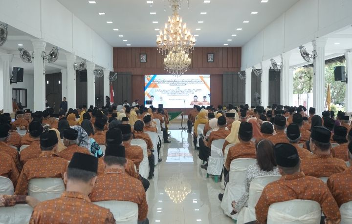 Pelantikan dan Pengesahan Pengurus PWRI Kecamatan se-Kabupaten Asahan Periode 2024-2029