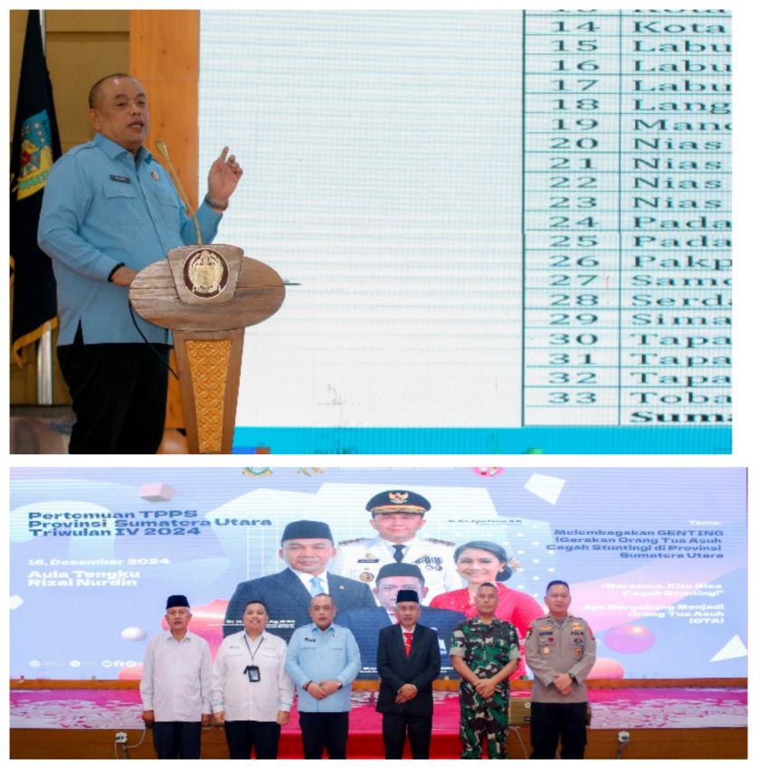 Lembagakan GENTING. Perwakilan BKKBN Propinsi Sumut Rapat TPPS Triwulan IV Tahun 2024