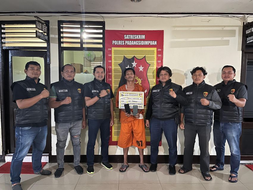 Ungkap Kasus Pencurian dengan Pemberatan, Kapolres Padangsidimpuan Sebut Keberhasilan Tim Opsnal Sebagai Bukti Kerja Keras Kepolisian