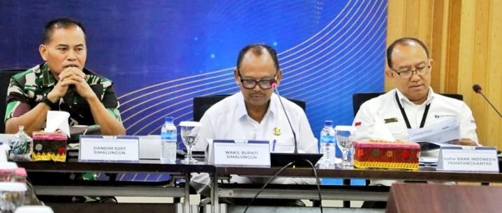 Wakil Bupati Simalungun Buka Rakor HLM TPID Tahun 2024