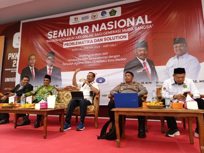 Kadis Kominfo Sumut Ilyas Sitorus Ajak Mahasiswa Hindari Judi Online