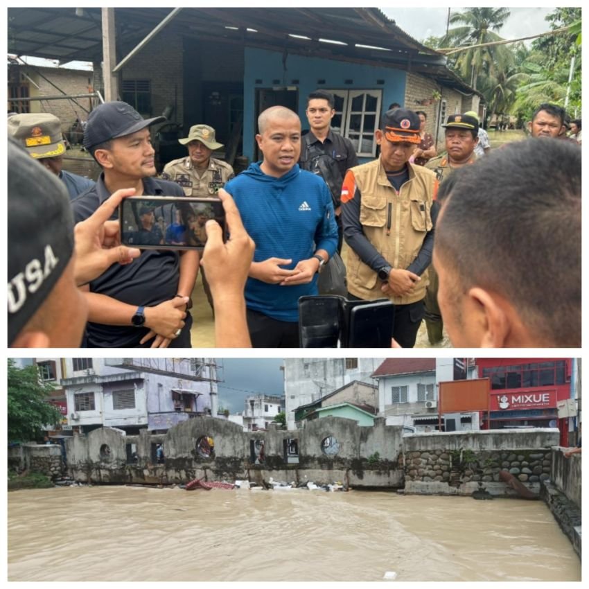 Sei.Bahilang Meluap,Seribuan Rumah Terendam