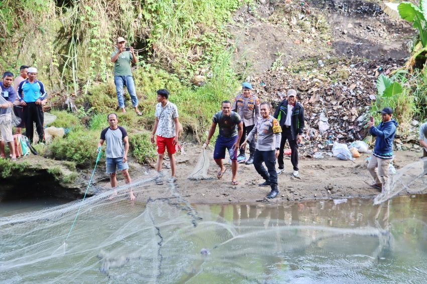 Pelestarian Budaya Lokal AKBP Dr Wira Prayatna Hadiri Pembukaan Lubuk Larangan Sungai Sibontar Padangsidimpuan