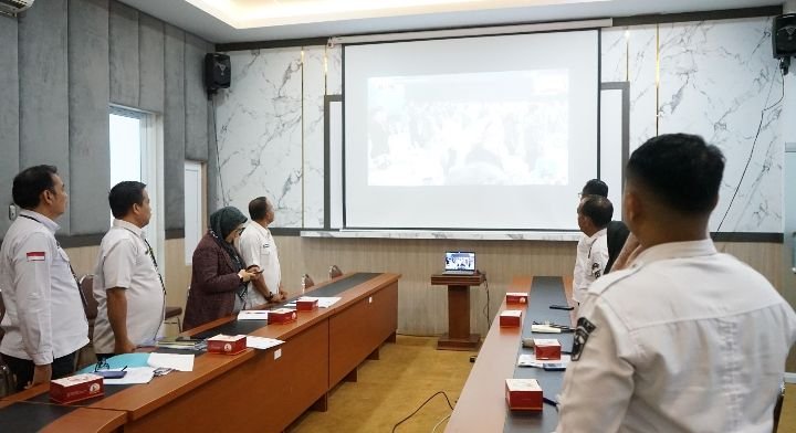 Pemkab Solok Optimis Tingkatkan Integritas setelah Ikuti Peluncuran Hasil SPI Tahun 2024