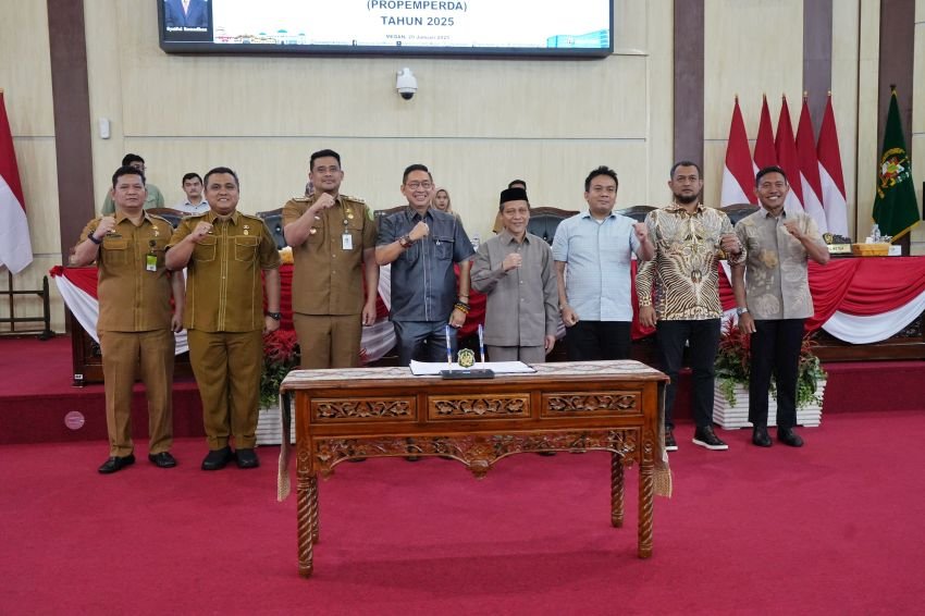 Wali Kota Medan dan DPRD Kota Medan Setujui Propemperda Tahun 2025