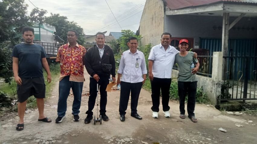 Anggota DPRD Medan Binsar Simarmata Tepati Janji Politik Pada Masyarakat