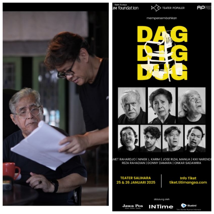 Lakon Dag Dig Dug Oleh Teater Populer Akan Hibur Penikmat Seni di Awal Tahun 2025