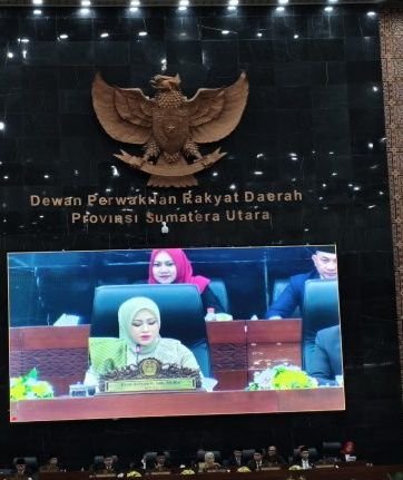 Erni Ariyanti Sitorus Resmi Dilantik Sebagai Ketua DPRD Sumut 2024-2029