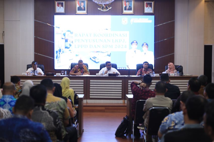 Pj Sekda Minta Jajaran Perangkat Daerah Selesaikan Penyusunan LKPJ, LKPD dan LSPM 2024 dengan Baik