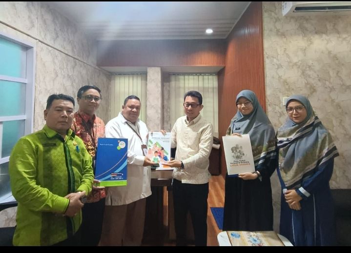 Lembaga Zakat Anggota FOZ Sumut Serahkan Laporan ke Kanwil Kemenag Sumut