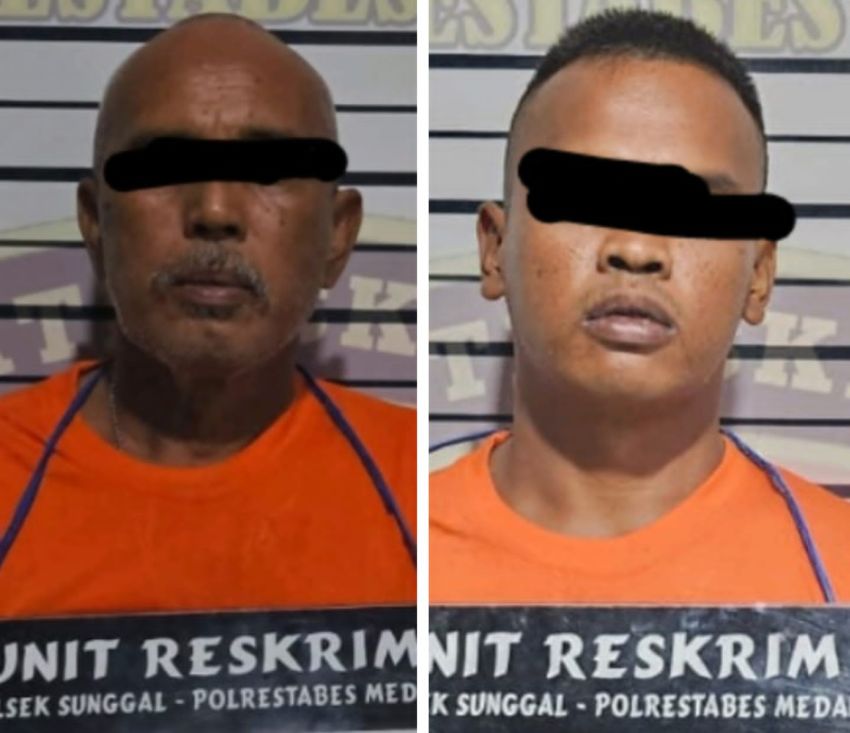 Bapak dan Anak Diduga Bunuh Tetangga Diamankan