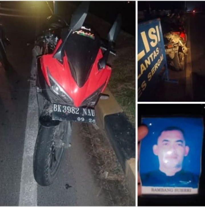 Guru Madrasah Disergai Meninggal Dunia Diduga korban Tabrak Lari