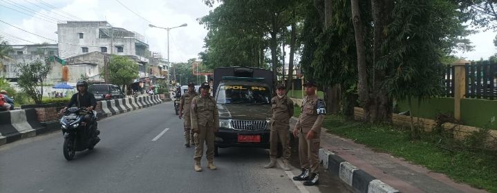 Sat Pol PP T. Tinggi Layangkan Surat Untuk Pedagang K-5