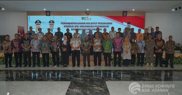 Pemkab Asahan Lakukan Penandatanganan Kolektif PK