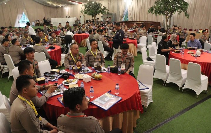 Humas Polres Sergai Mengikuti Kegiatan Pelatihan Presenter Dan Peliputan Digelar Polda Sumut