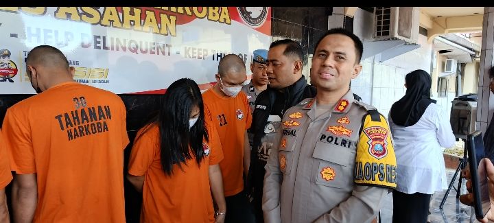 Sindikat Kendali Dari LP Berhasil Diungkap Satres Narkoba Polres Asahan, BB Sabu 836,14 Gram