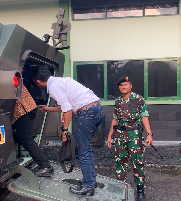 Yonkav 6  Naga Karimata, Gelar Joy Ride dan Bakti Sosial Sambut HUT ke 75 Tahun Kavaleri TNI AD, Ini Kata Letkol Kav Ronald Tampubolon, S.H., M.Han