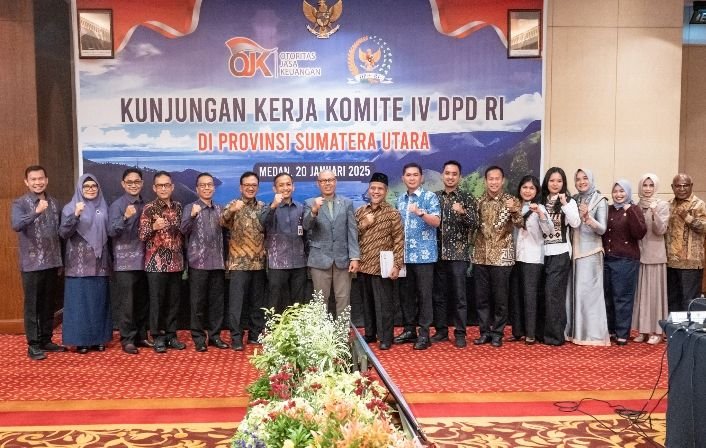 OJK Sumatera Utara Terima Kunker Komite IV DPD RI