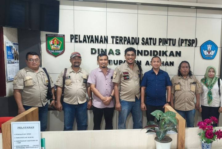 PD IWO Asahan Siap Dukung Program Dinas Pendidikan Dengan Pemberitaan