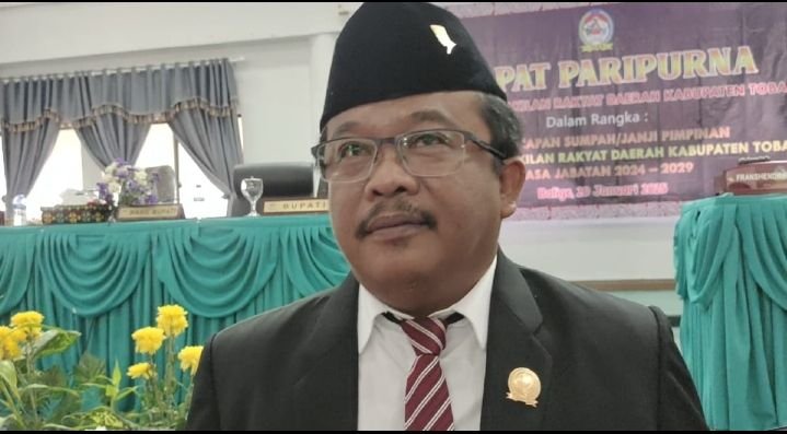 Usai Dilantik Jadi Ketua DPRD Toba, Franshendrik Tambunan Menyoal Pembangunan Infrastruktur di Kecamatan Habornas