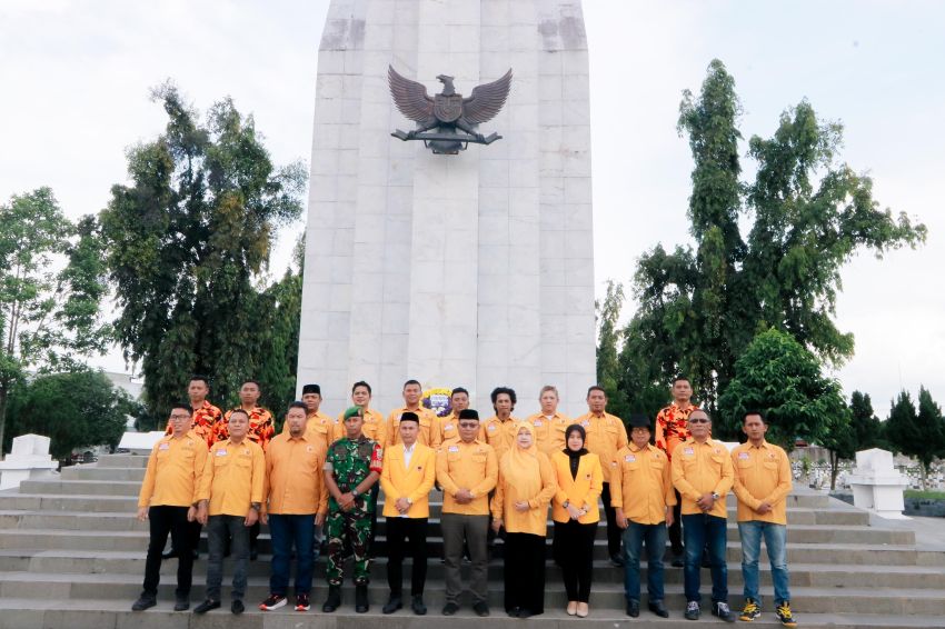 DPD Ormas MKGR Provinsi Sumatera Utara Gelar Upacara dan Ziarah Peringati HUT ke-65 Tahun