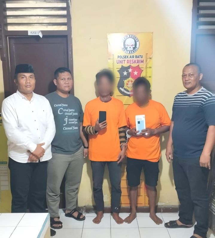 Mencuri, Residivis Opung Dan Tikus Diamankan Opsnal Polsek Air Batu Polres Asahan