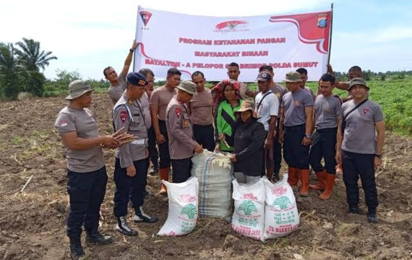 Polda Sumut Dukung Ketahanan Pangan, Kunci Stabilitas dan Masa Depan Bangsa