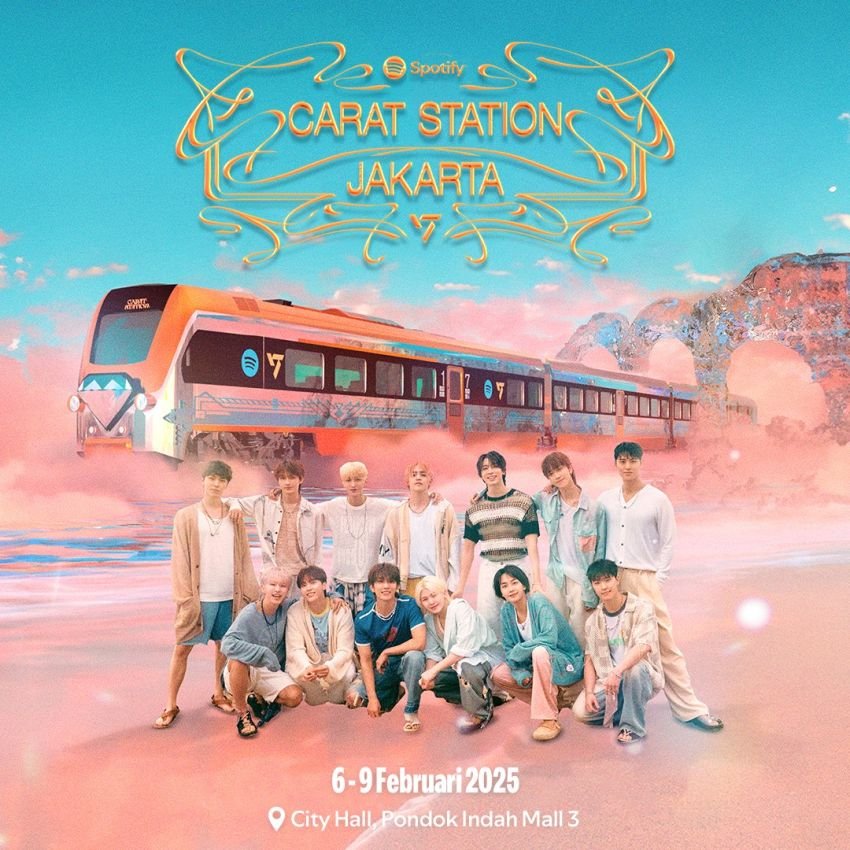 SEVENTEEN dan Spotify hadirkan ‘CARAT Station’ di Jakarta