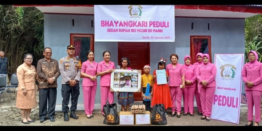 Ketua Bhayangkari Sumut Kunjungi Kabupaten Pakpak bharat