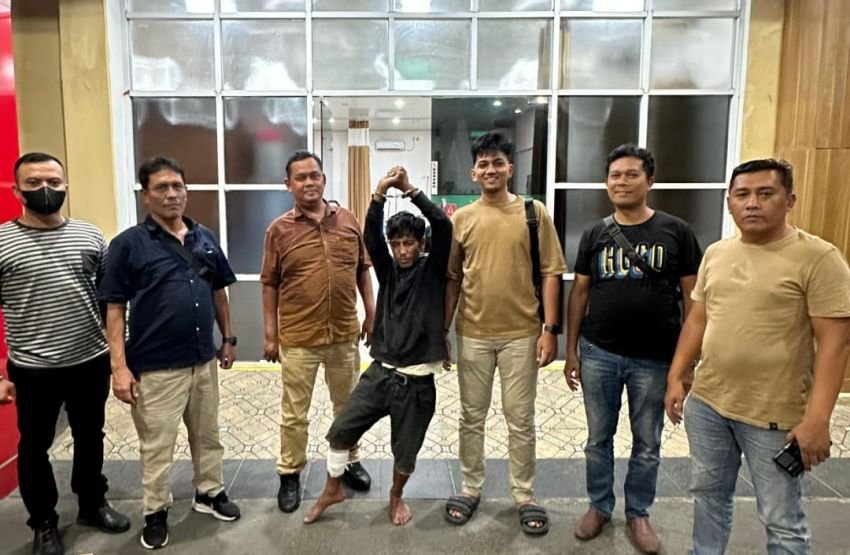 Polsek Medan Kota Tembak Residivis Maling Motor, Hendak Kembali Beraksi di Minimarket dan Positif Narkoba