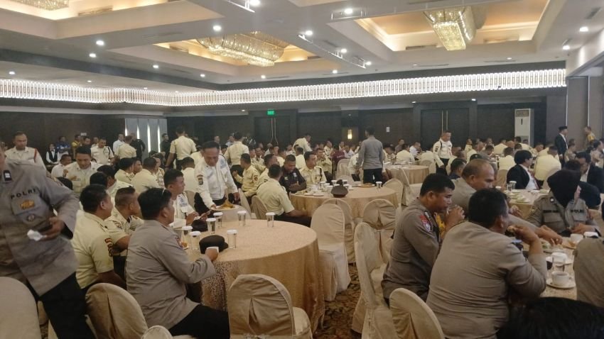 Polresta Deli Serdang Ikuti Kegiatan HUT Satpam Ke-44