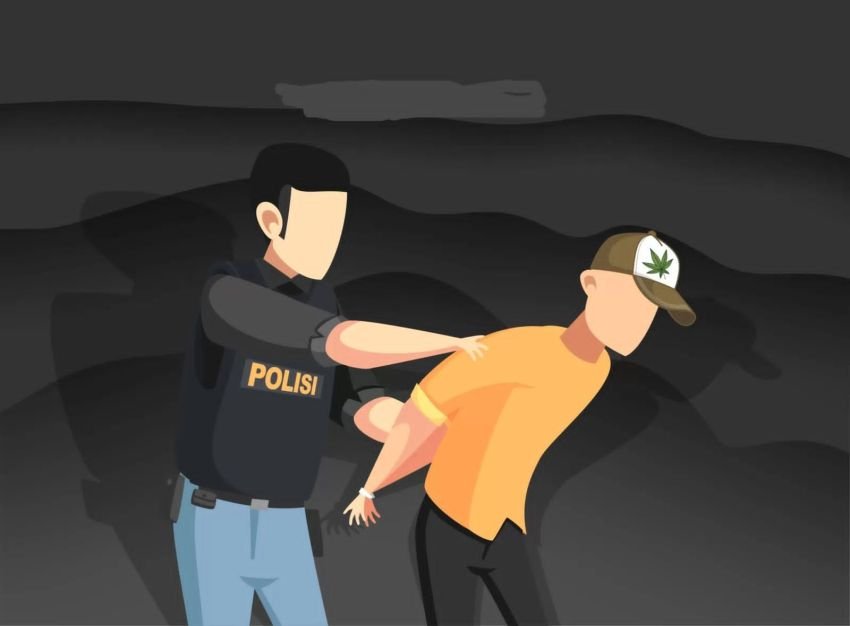 Tantang Duel Polisi Menggunakan Sajam, Residivis di Pantai Labu Kedapatan Bawa Narkotika